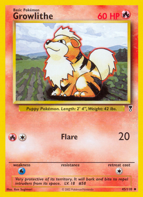 Growlithe (45/110) [Legendary Collection] | Play N Trade Winnipeg