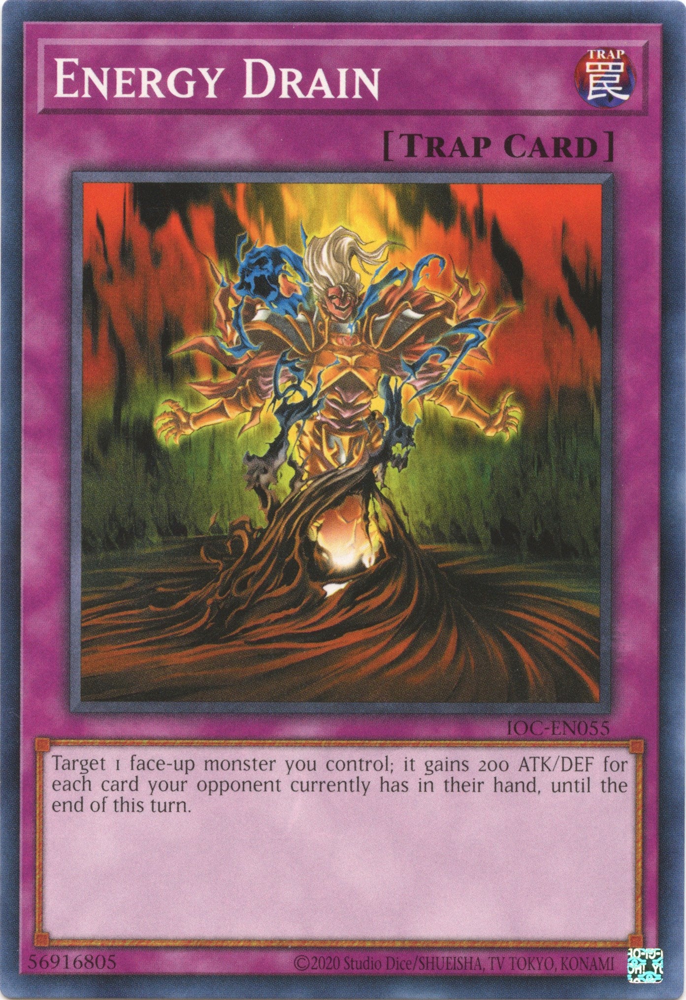 Energy Drain (25th Anniversary) [IOC-EN055] Common | Play N Trade Winnipeg