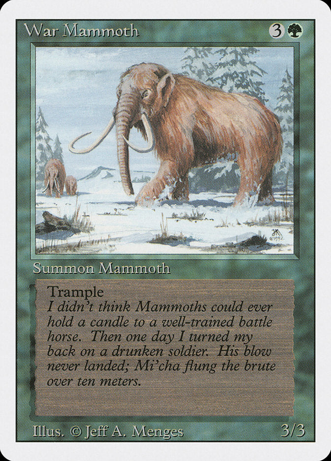 War Mammoth [Revised Edition] | Play N Trade Winnipeg