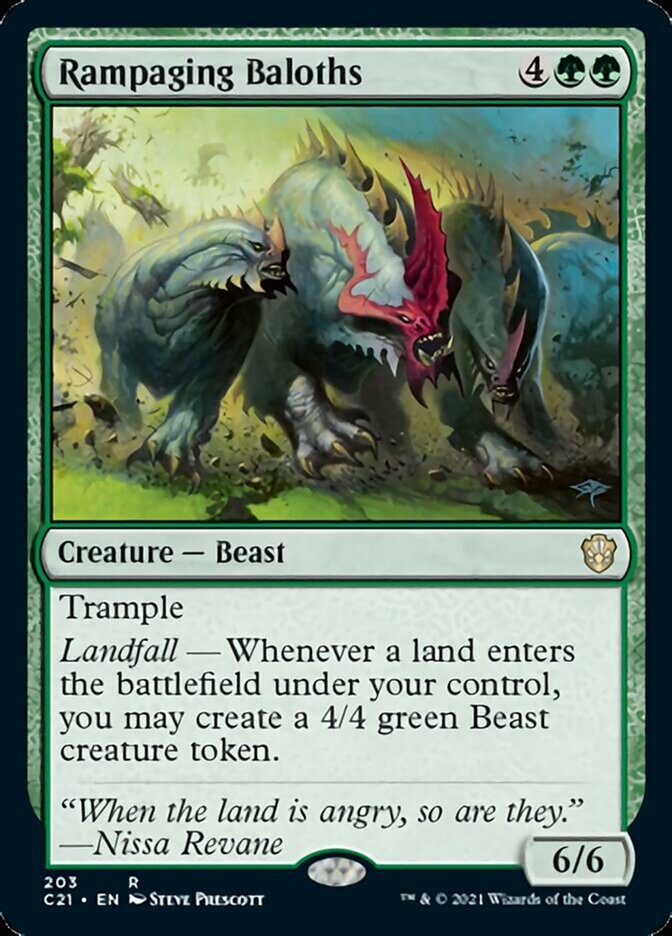 Rampaging Baloths [Commander 2021] | Play N Trade Winnipeg