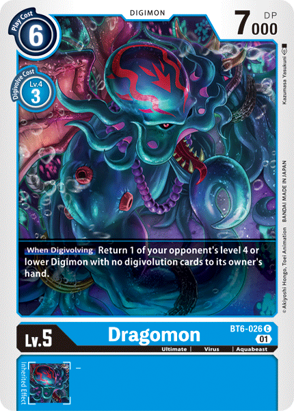 Dragomon [BT6-026] [Double Diamond] | Play N Trade Winnipeg