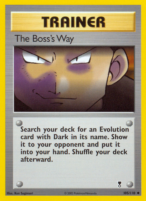 The Boss's Way (105/110) [Legendary Collection] | Play N Trade Winnipeg