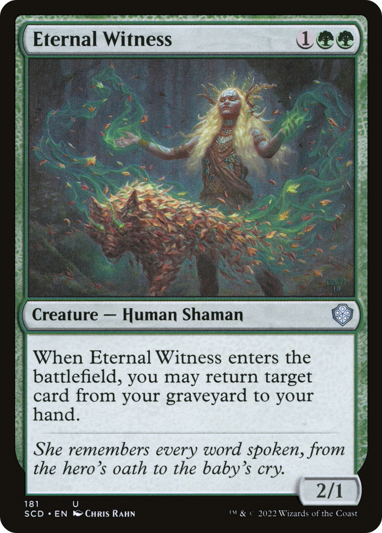 Eternal Witness [Starter Commander Decks] | Play N Trade Winnipeg