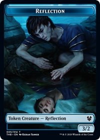 Reflection // Satyr Double-sided Token [Theros Beyond Death Tokens] | Play N Trade Winnipeg