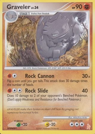 Graveler (2/11) [Diamond & Pearl: Trainer Kit - Lucario] | Play N Trade Winnipeg