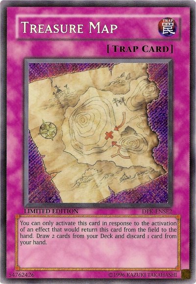 Treasure Map [DPK-ENSE2] Secret Rare | Play N Trade Winnipeg