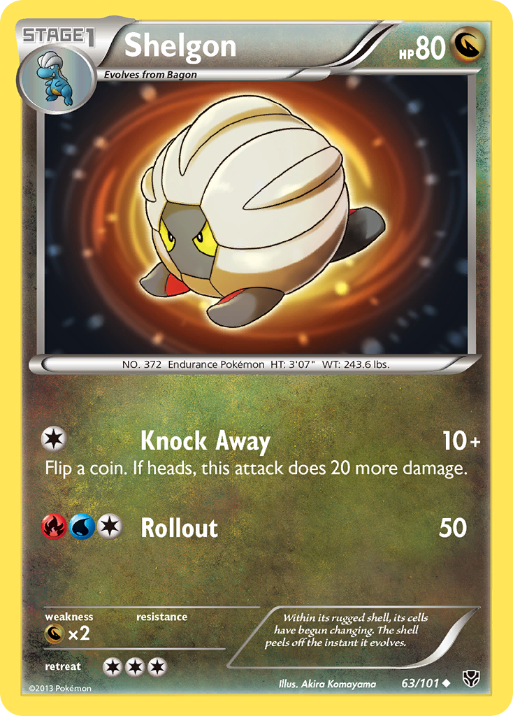 Shelgon (63/101) [Black & White: Plasma Blast] | Play N Trade Winnipeg