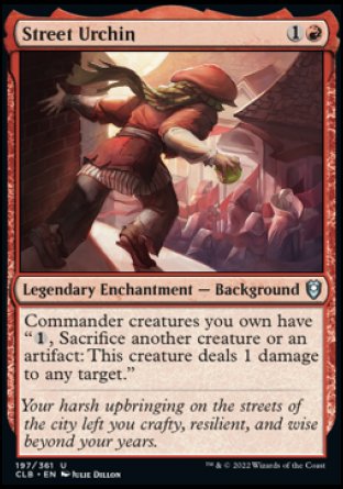 Street Urchin [Commander Legends: Battle for Baldur's Gate] | Play N Trade Winnipeg