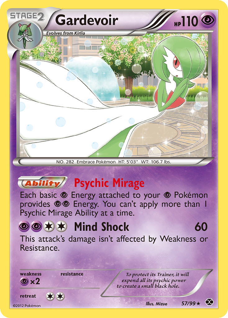 Gardevoir (57/99) [Black & White: Next Destinies] | Play N Trade Winnipeg