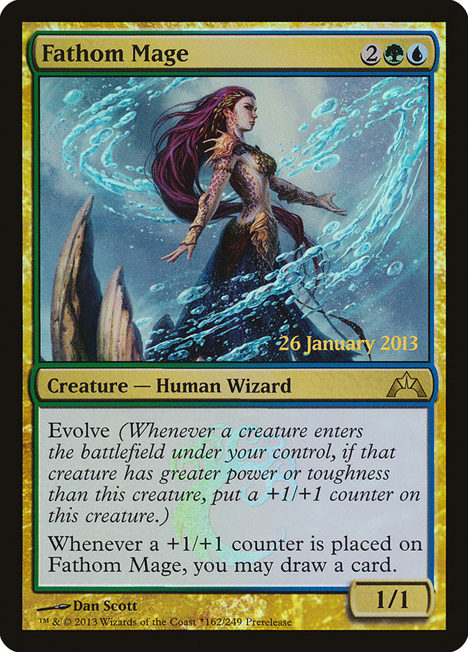 Fathom Mage  [Gatecrash Prerelease Promos] | Play N Trade Winnipeg