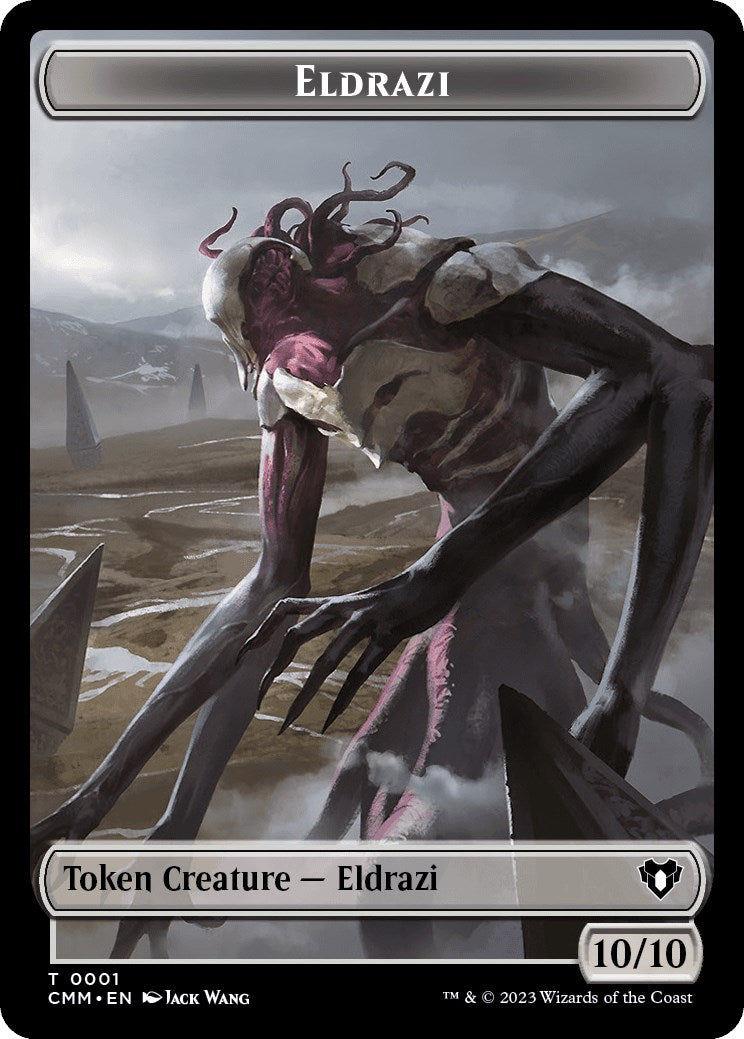 Eldrazi // Cat (0030) Double-Sided Token [Commander Masters Tokens] | Play N Trade Winnipeg