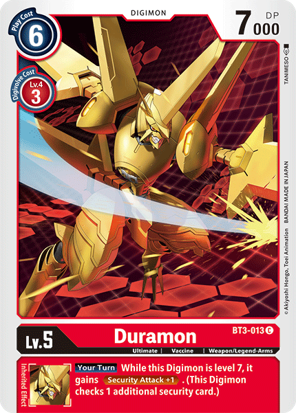 Duramon [BT3-013] [Release Special Booster Ver.1.5] | Play N Trade Winnipeg