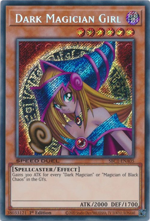 Dark Magician Girl [SBC1-ENA05] Secret Rare | Play N Trade Winnipeg