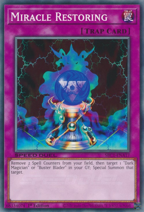 Miracle Restoring [SBC1-ENA17] Common | Play N Trade Winnipeg