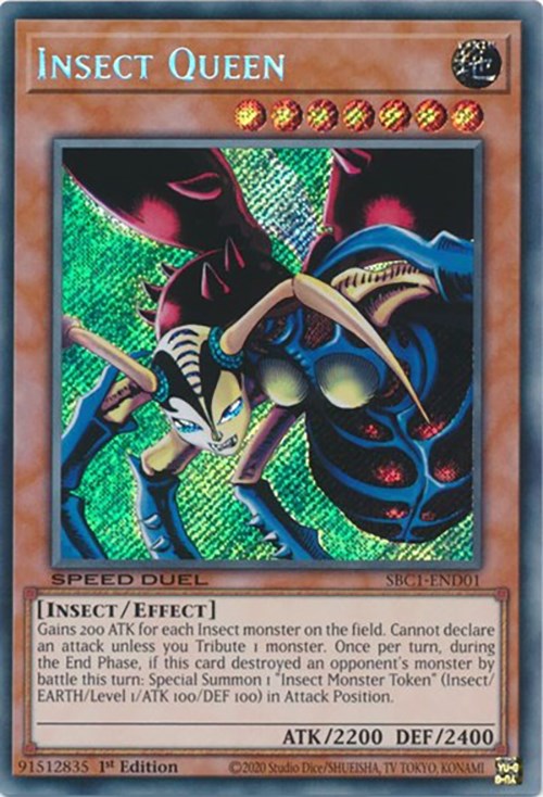 Insect Queen [SBC1-END01] Secret Rare | Play N Trade Winnipeg