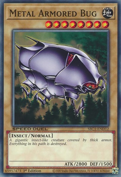 Metal Armored Bug [SBC1-END12] Common | Play N Trade Winnipeg