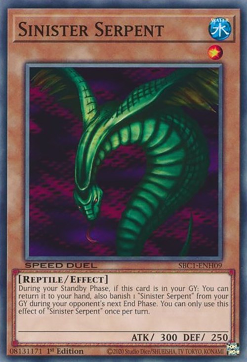 Sinister Serpent [SBC1-ENH09] Common | Play N Trade Winnipeg
