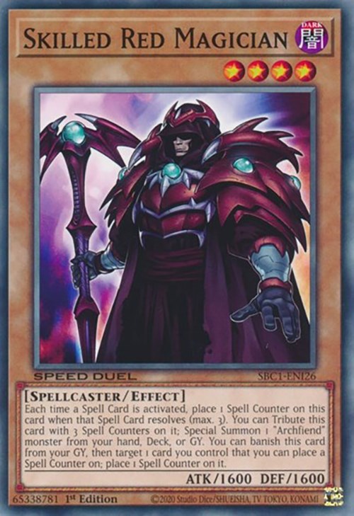 Skilled Red Magician [SBC1-ENI26] Common | Play N Trade Winnipeg