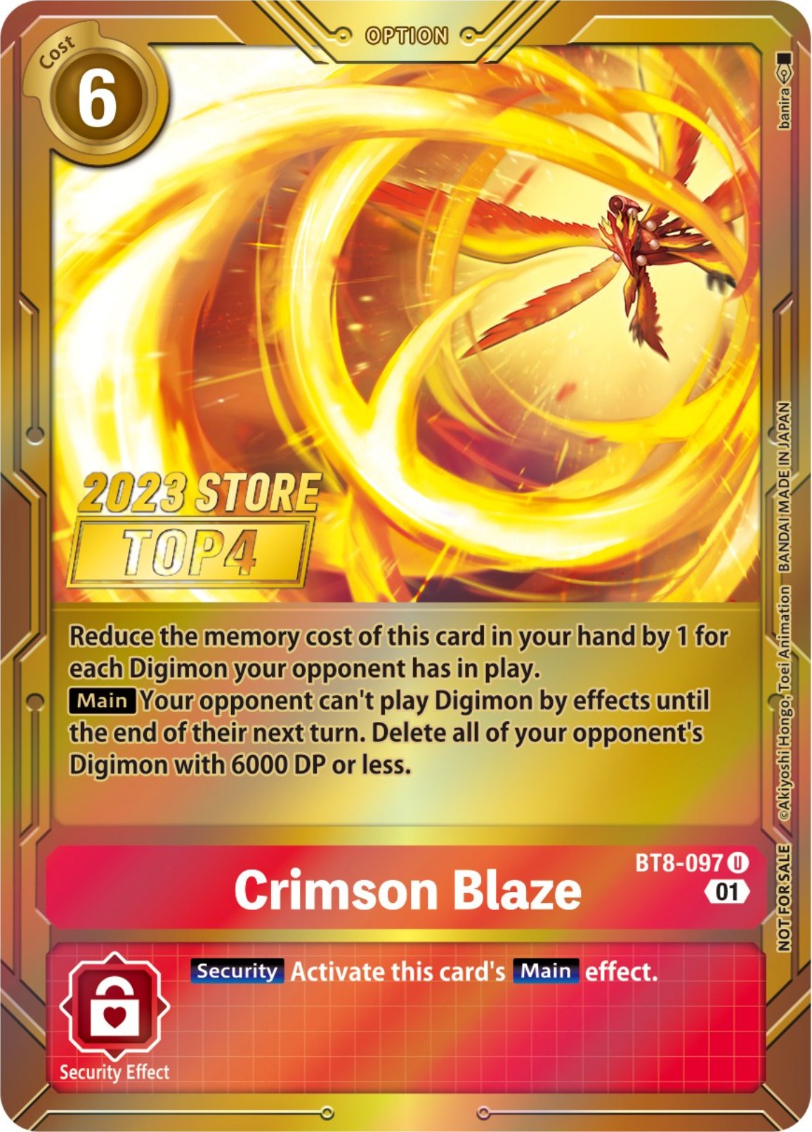 Crimson Blaze (2023 Store Top 4) [New Awakening] | Play N Trade Winnipeg