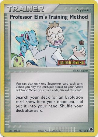 Professor Elm's Training Method (79/101) (Stamped) [EX: Dragon Frontiers] | Play N Trade Winnipeg