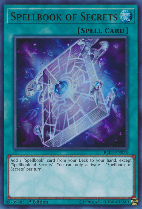 Spellbook of Secrets [BLLR-EN075] Ultra Rare | Play N Trade Winnipeg