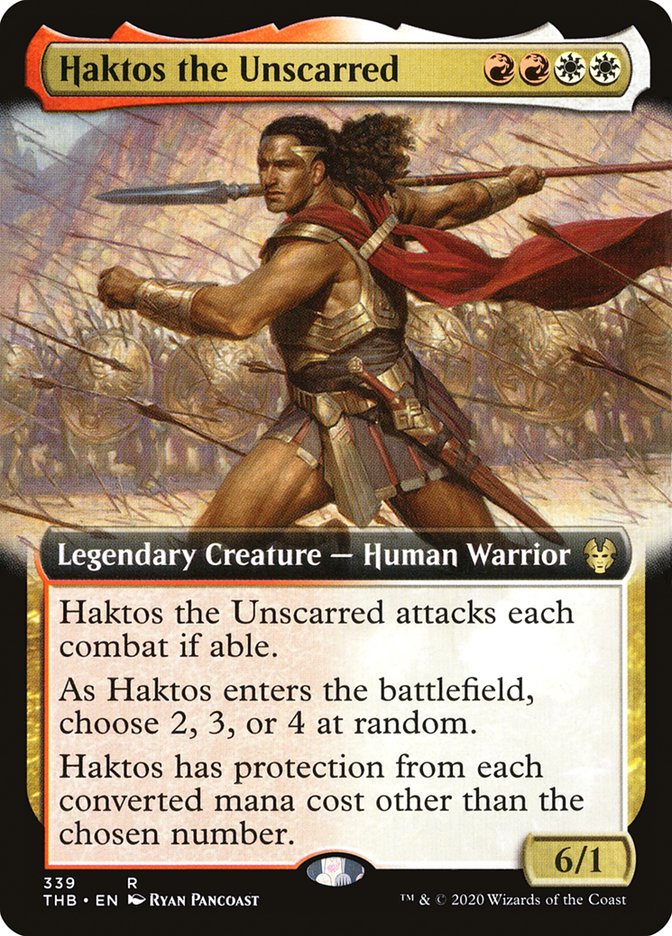 Haktos the Unscarred (Extended) [Theros Beyond Death] | Play N Trade Winnipeg