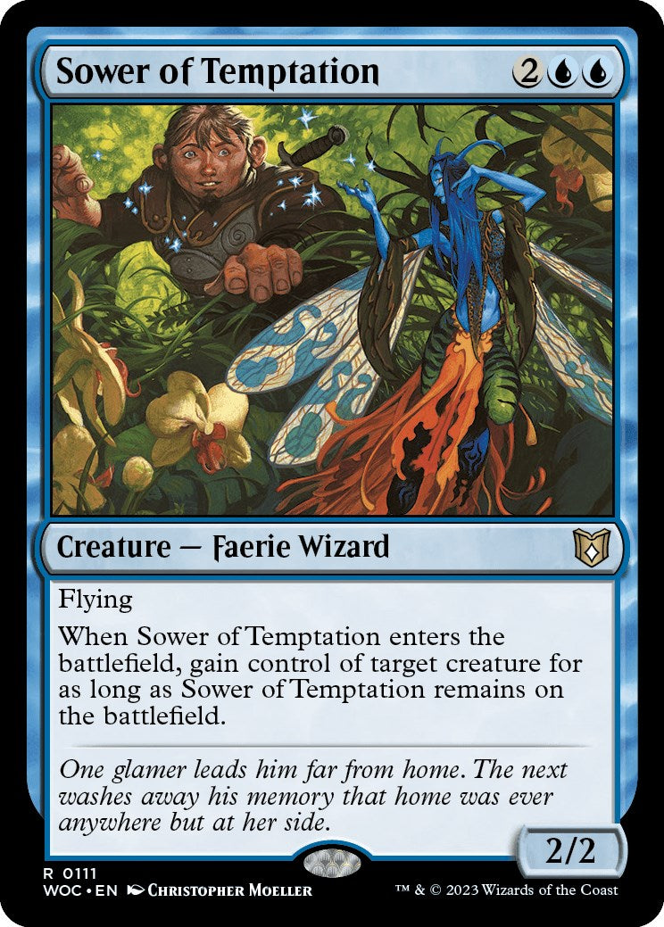 Sower of Temptation [Wilds of Eldraine Commander] | Play N Trade Winnipeg