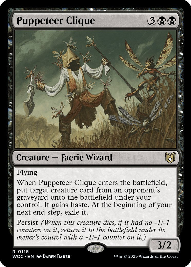 Puppeteer Clique [Wilds of Eldraine Commander] | Play N Trade Winnipeg