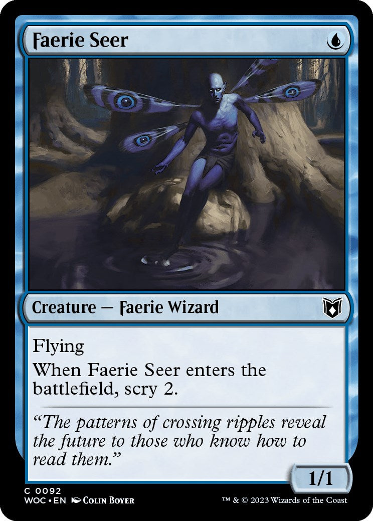 Faerie Seer [Wilds of Eldraine Commander] | Play N Trade Winnipeg