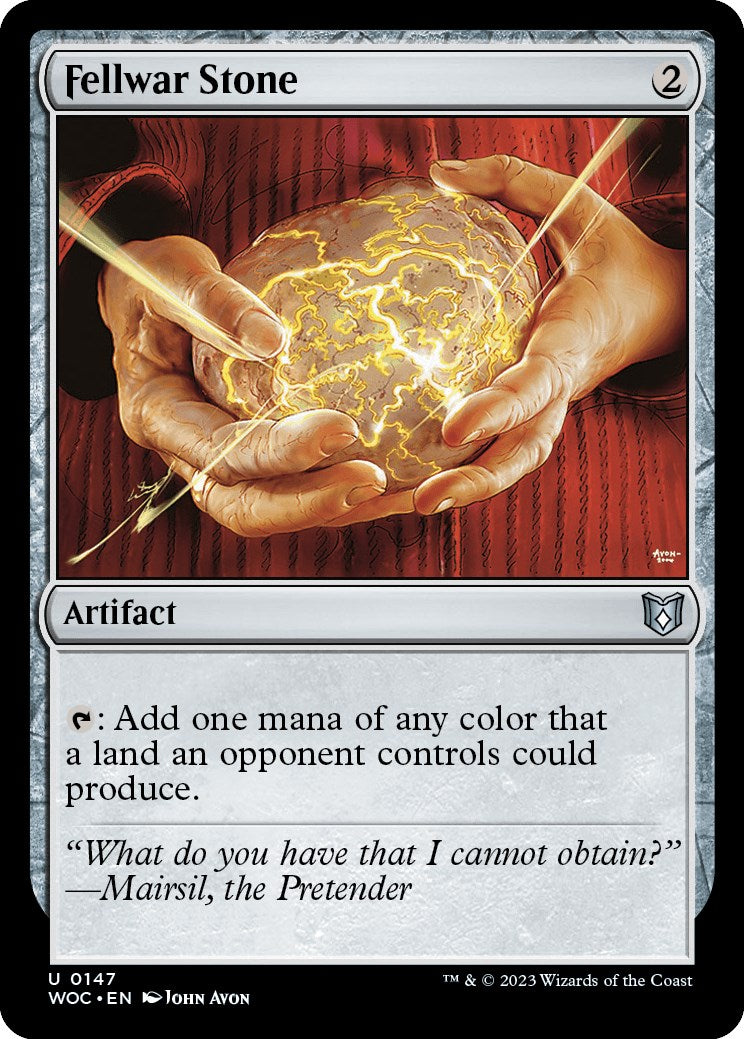 Fellwar Stone [Wilds of Eldraine Commander] | Play N Trade Winnipeg