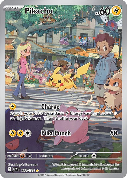 Pikachu (173/165) [Scarlet & Violet: 151] | Play N Trade Winnipeg