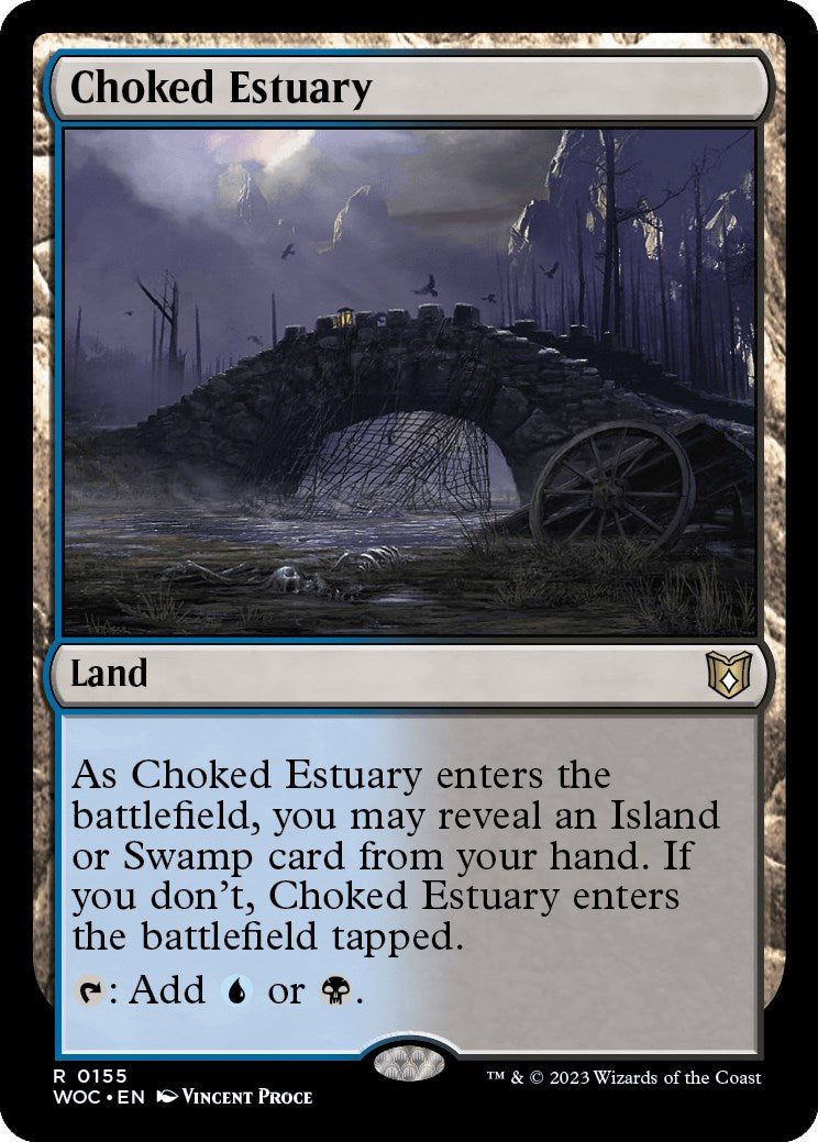 Choked Estuary [Wilds of Eldraine Commander] | Play N Trade Winnipeg