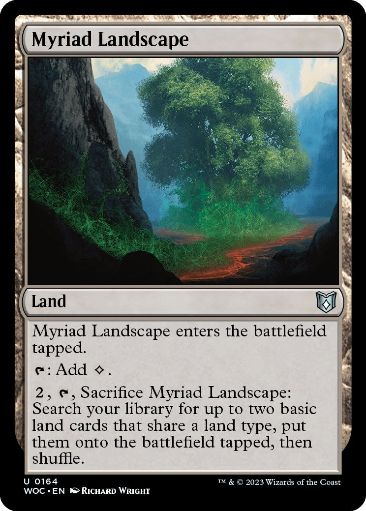 Myriad Landscape [Wilds of Eldraine Commander] | Play N Trade Winnipeg