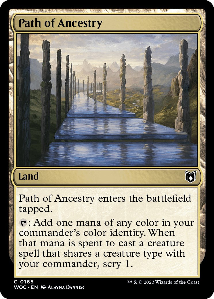 Path of Ancestry [Wilds of Eldraine Commander] | Play N Trade Winnipeg