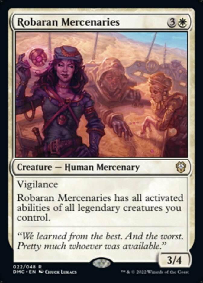 Robaran Mercenaries [Dominaria United Commander] | Play N Trade Winnipeg