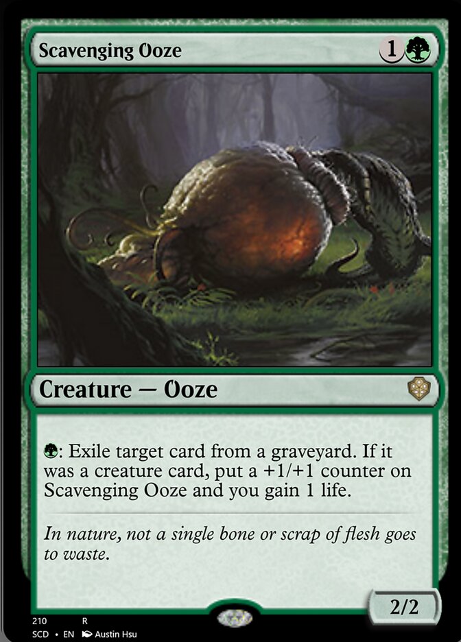 Scavenging Ooze [Starter Commander Decks] | Play N Trade Winnipeg