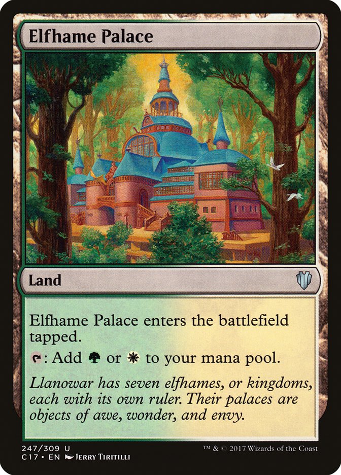 Elfhame Palace [Commander 2017] | Play N Trade Winnipeg