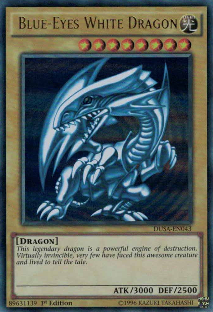 Blue-Eyes White Dragon [DUSA-EN043] Ultra Rare | Play N Trade Winnipeg