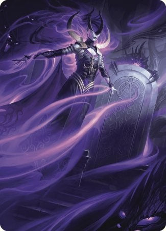 Ashiok, Wicked Manipulator Art Card (10/81) [Wilds of Eldraine Art Series] | Play N Trade Winnipeg