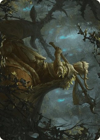 Verdant Outrider Art Card [Wilds of Eldraine Art Series] | Play N Trade Winnipeg