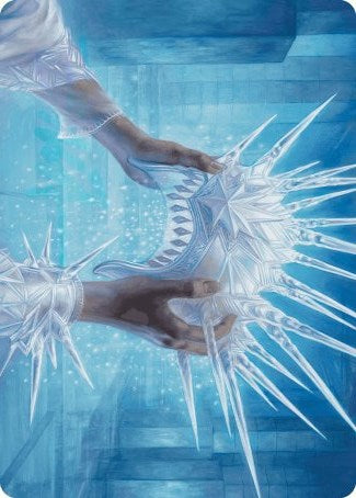 Hylda's Crown of Winter Art Card [Wilds of Eldraine Art Series] | Play N Trade Winnipeg