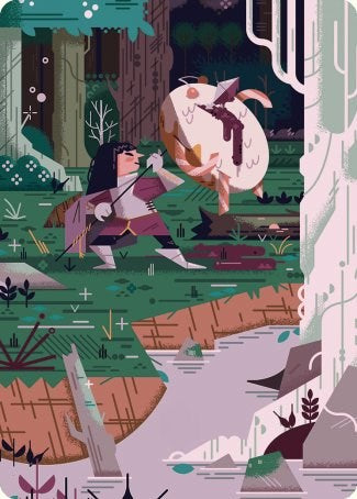 Stab Wound Art Card [Wilds of Eldraine Art Series] | Play N Trade Winnipeg