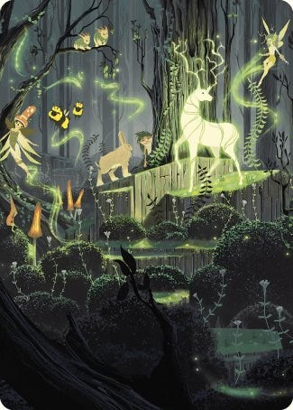 Primal Vigor Art Card [Wilds of Eldraine Art Series] | Play N Trade Winnipeg