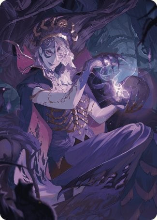 Necropotence Art Card [Wilds of Eldraine Art Series] | Play N Trade Winnipeg