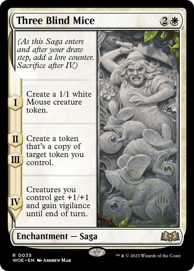 Three Blind Mice (Promo Pack) [Wilds of Eldraine Promos] | Play N Trade Winnipeg