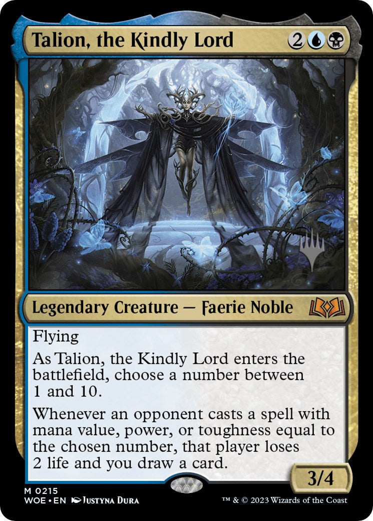 Talion, the Kindly Lord (Promo Pack) [Wilds of Eldraine Promos] | Play N Trade Winnipeg