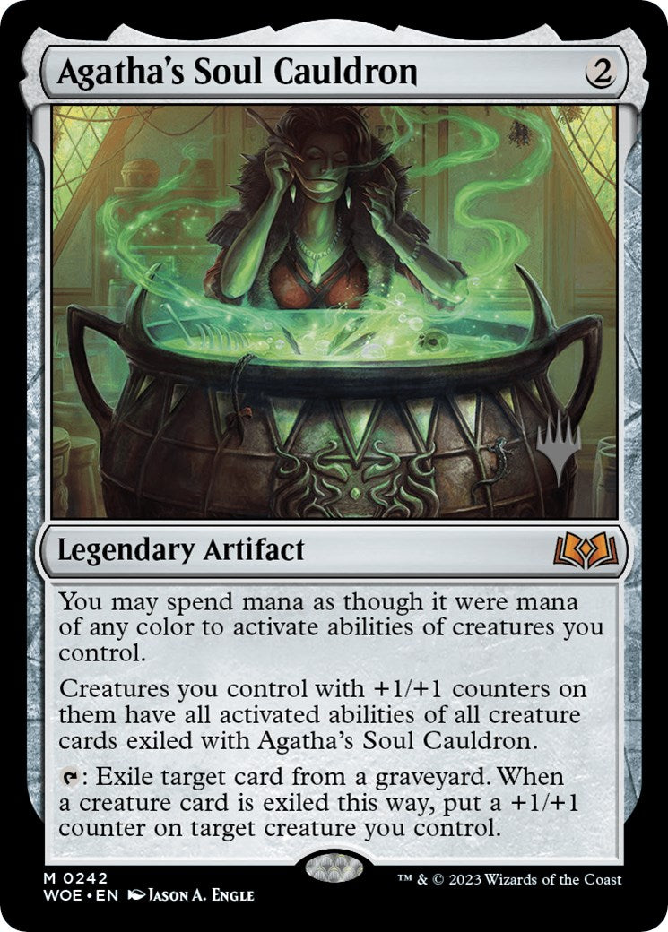 Agatha's Soul Cauldron (Promo Pack) [Wilds of Eldraine Promos] | Play N Trade Winnipeg