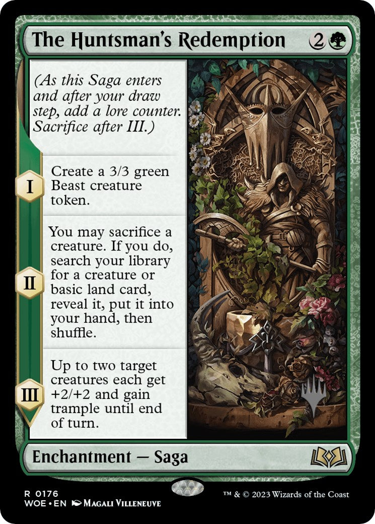 The Huntsman's Redemption (Promo Pack) [Wilds of Eldraine Promos] | Play N Trade Winnipeg