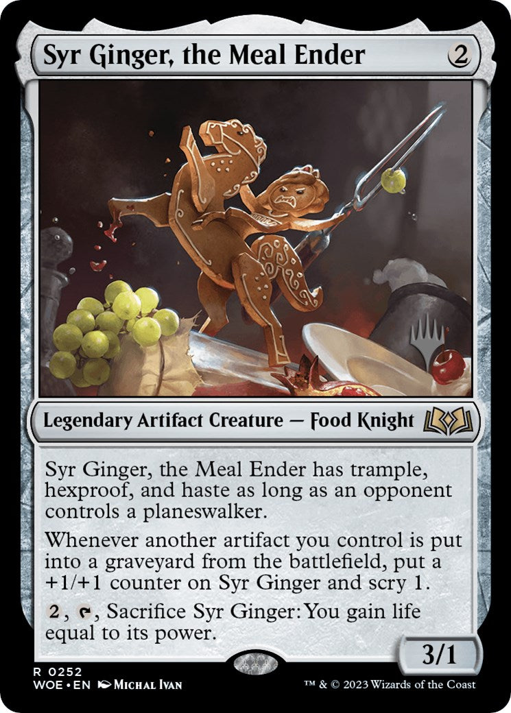 Syr Ginger, the Meal Ender (Promo Pack) [Wilds of Eldraine Promos] | Play N Trade Winnipeg