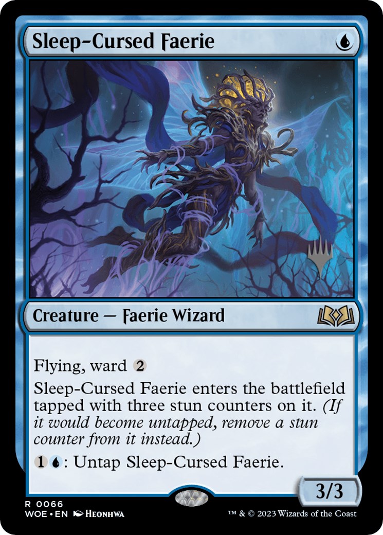 Sleep-Cursed Faerie (Promo Pack) [Wilds of Eldraine Promos] | Play N Trade Winnipeg